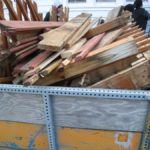 Bye, old porch. The whole thing is in that small trailer.