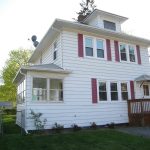House with shutters, BEFORE.