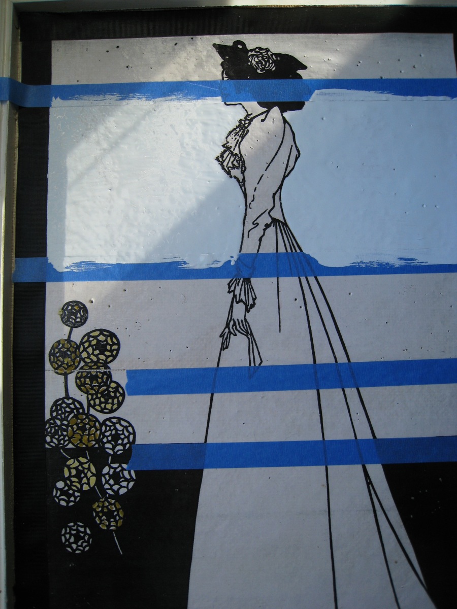 Reinventing an old painting.