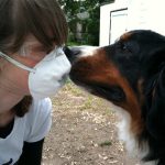 Cody was curious during the frame carving process.