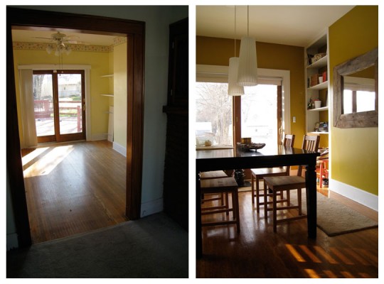 Dining Room: Before + After
