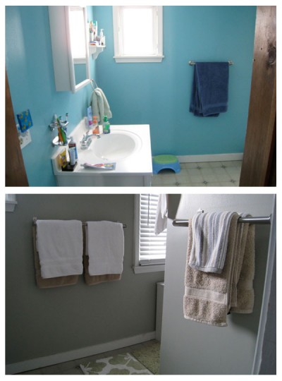 Bathroom: Before + After
