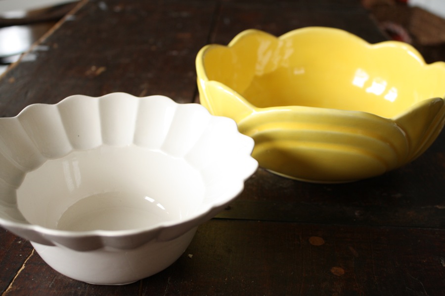 Garage sale hunting.