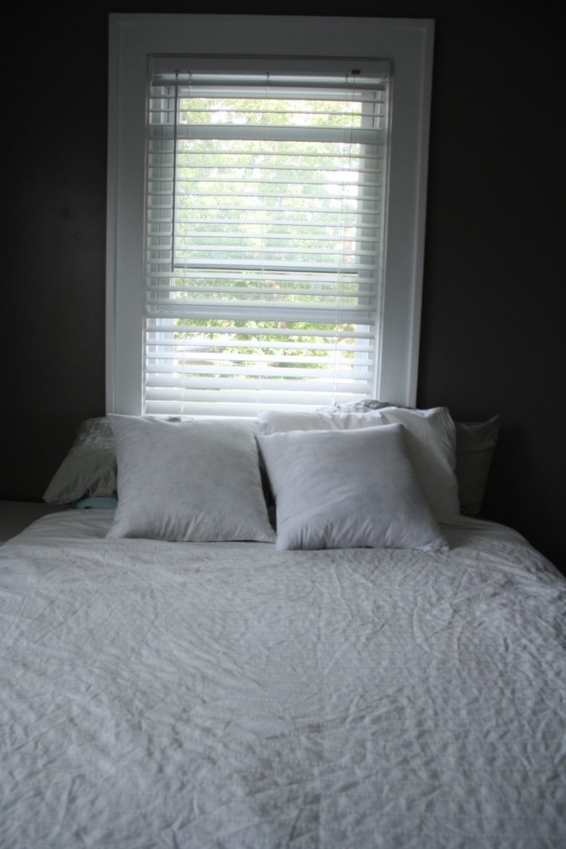 Switching beds.