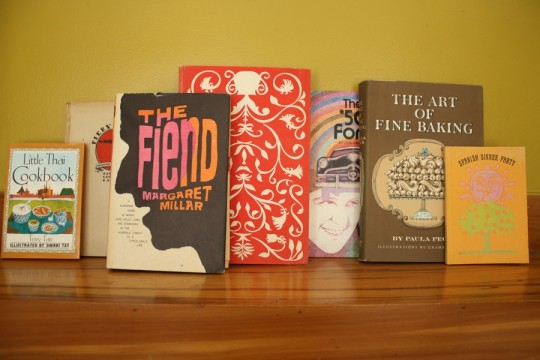 Some of the books up on the chopping block. For good reason, of course - they're beautiful!