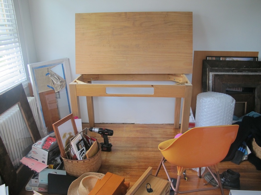 Office desk redo.