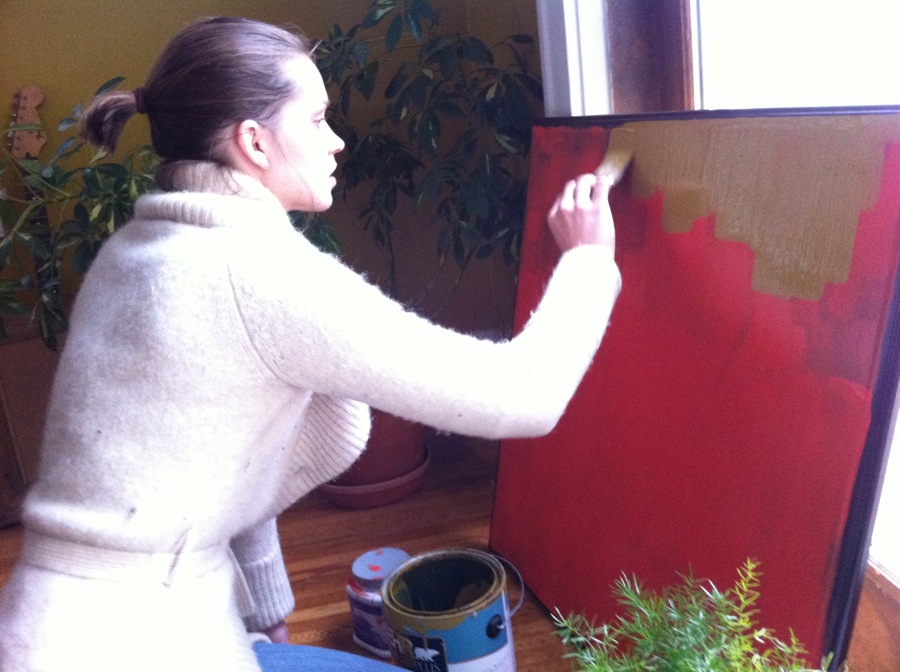 color block painting