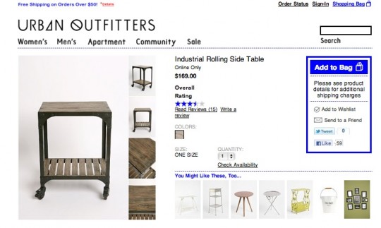 Photo credits owed to Urban Outfitters.