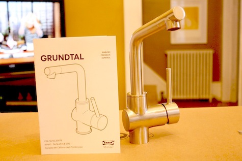 IKEA Grundtal Faucet for our bathroom remodel. 