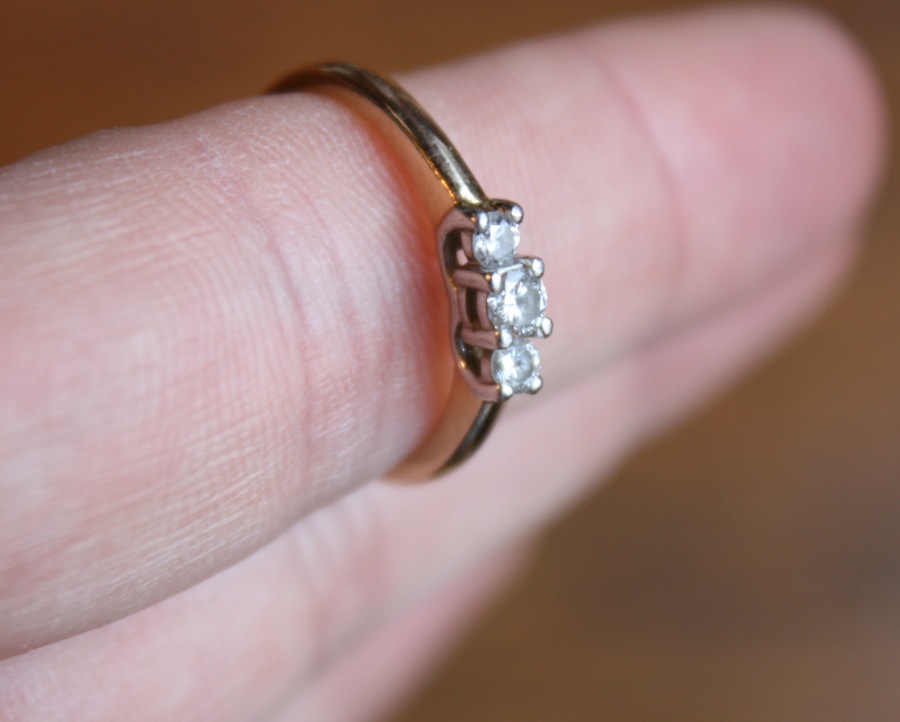 Found a diamond ring during our home renovation