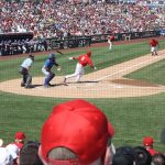 Oh, and I took photos of Pujols batting too. No homers, two outs. Zing.