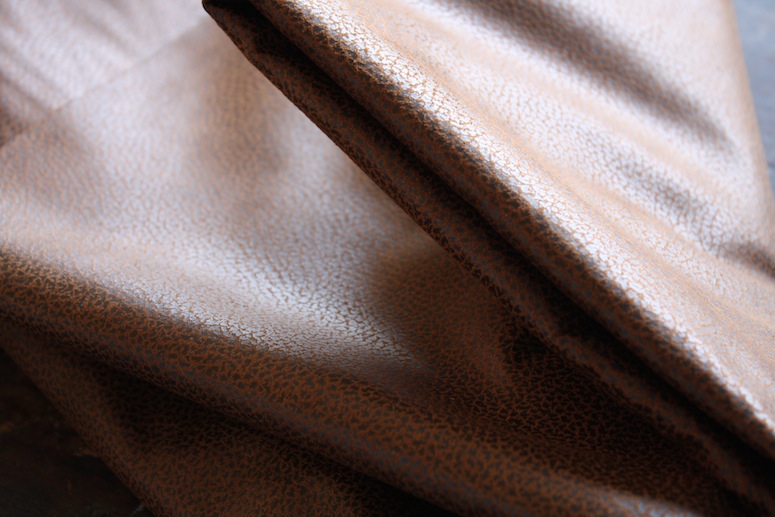 DIY FauxLeather Ottoman Update merrypad