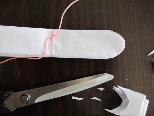 DIY paper flower tutorial.