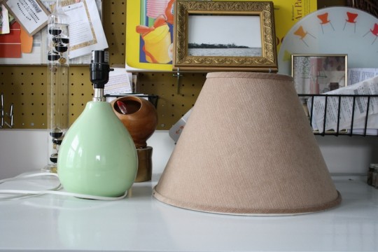 Subjects: Lamp. And Lampshade.