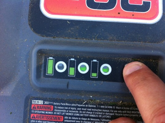 Aw yeah, maintaining charge. 