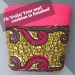 #6: Voila! Your seat cushion is finished.