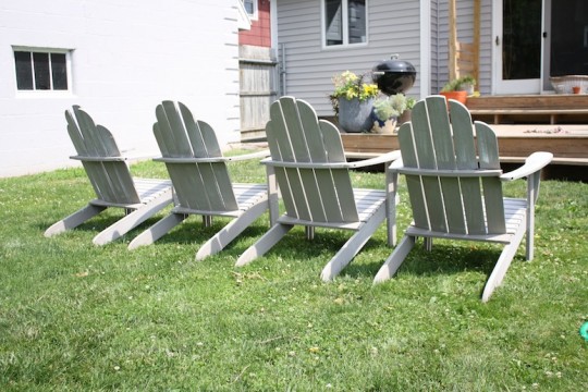 New to us Adirondack chairs.