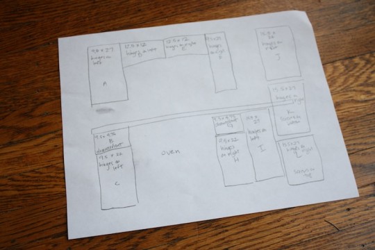 Keeping tabs on what doors go where. Keeping tabs on what doors go where.