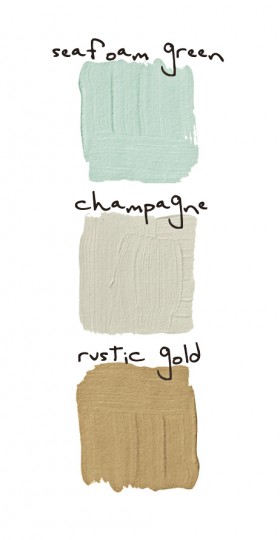 Paint palette from Pinterest; source unknown.