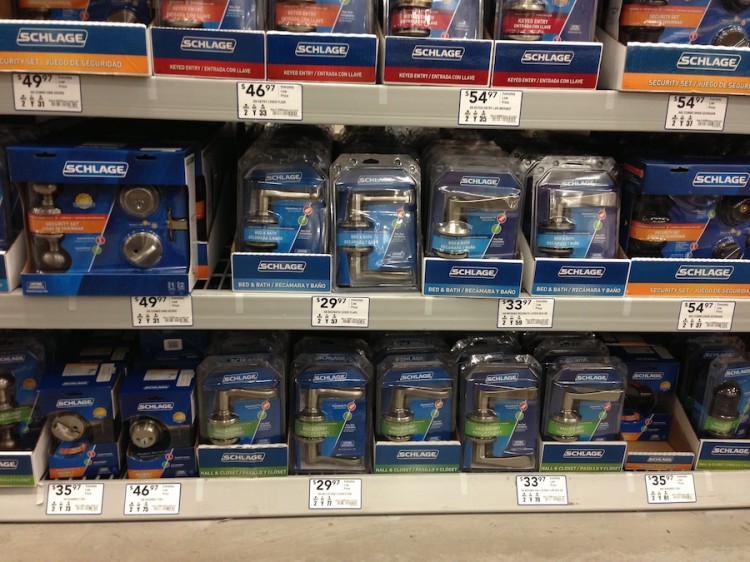 Expensive levers, not quite my style.