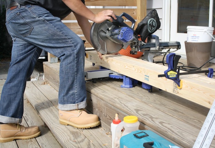 Making our own wedding tables, I swear we're not going crazy.