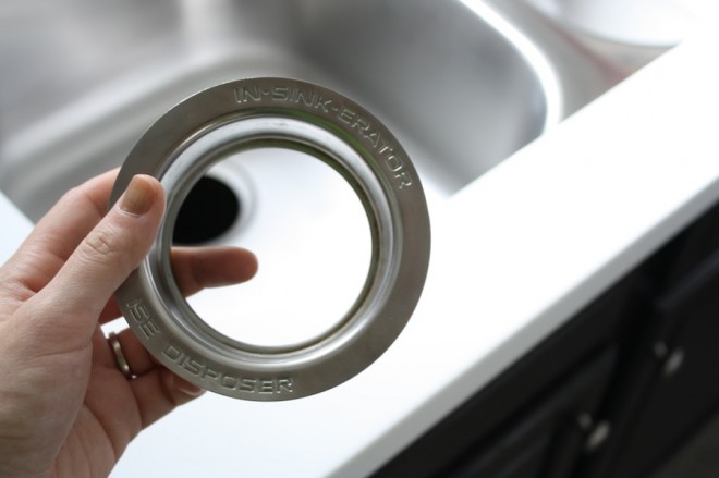 Shiny, shiny reused flange.