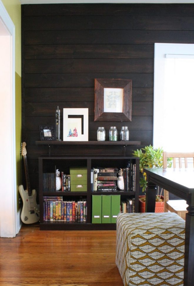 Temporary shelf storage.