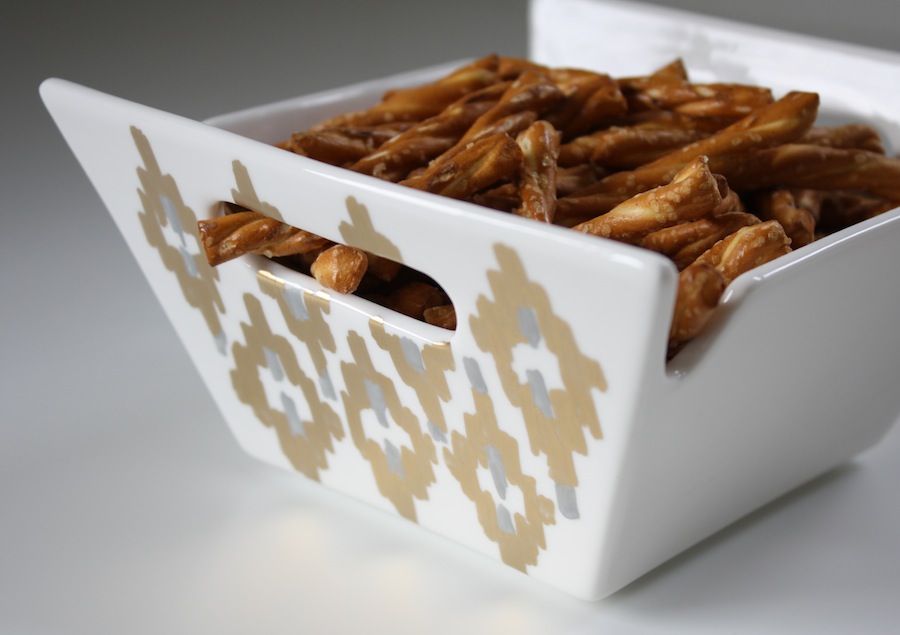 Customize your serveware with paint markers.