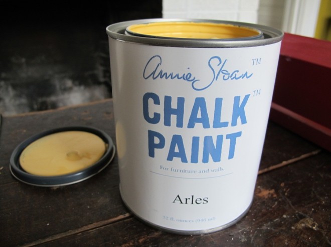 Arles chalk paint by Annie Sloan.