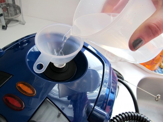 The HomeRight SteamMachine, a product I tested in cleaning my oven.
