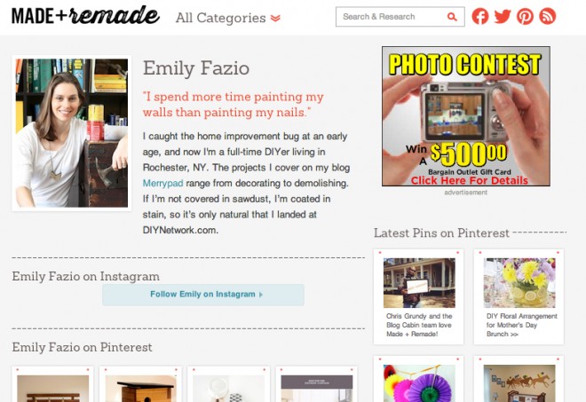 Made + Remade, the all-new DIY Network Blog.