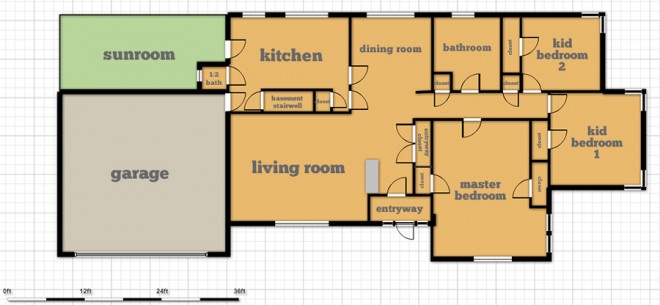 Our new house floor plan!