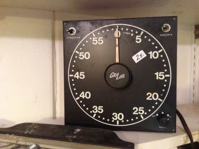 A cool darkroom timer that I wish I bought.