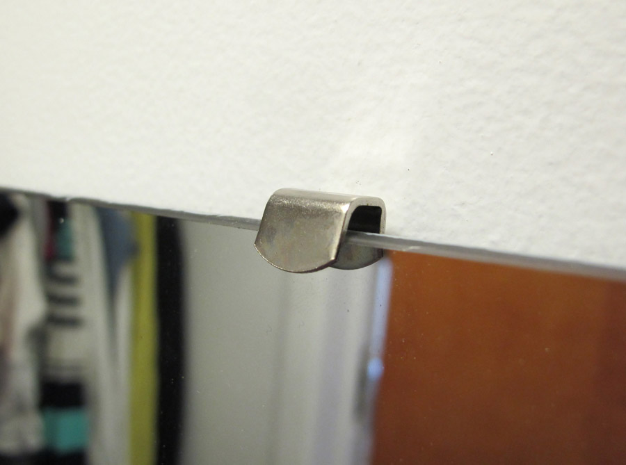 How I Installed A Really Big Mirror, Large Wall Mirror Mounting Hardware