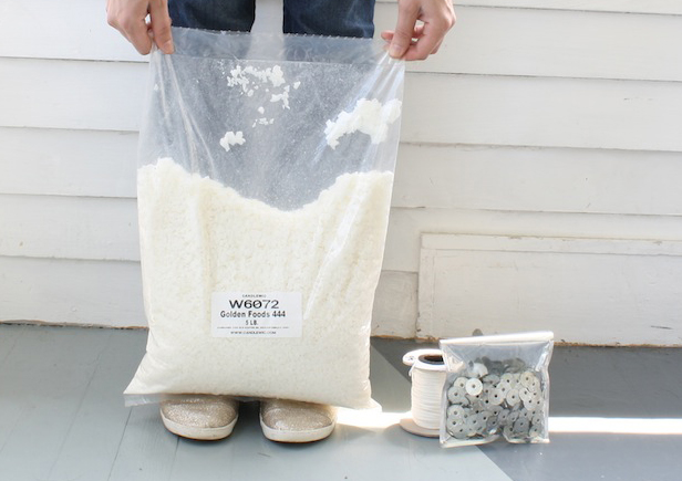 Buy soy wax in bulk – an easy gift for a crafter who likes to experiment with new projects.