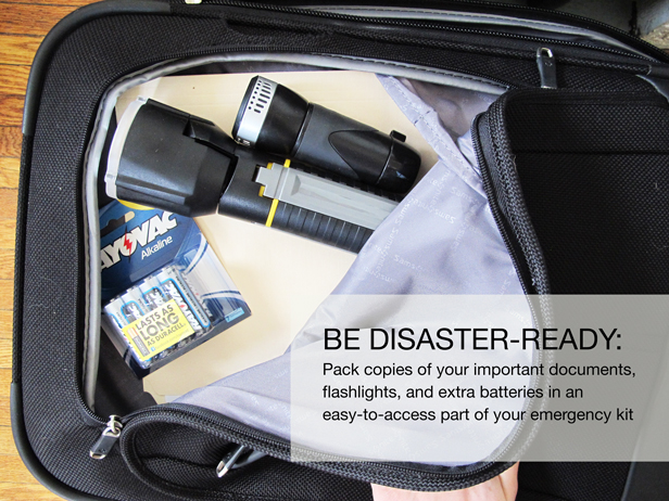 What to pack in your disaster kit to prepare your home and family.