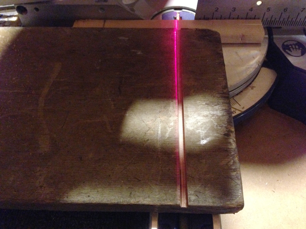 DIY wooden iPad holder.